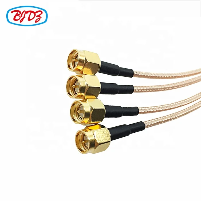 Сетевой соединитель SMA male RA-SMA соединительный кабель