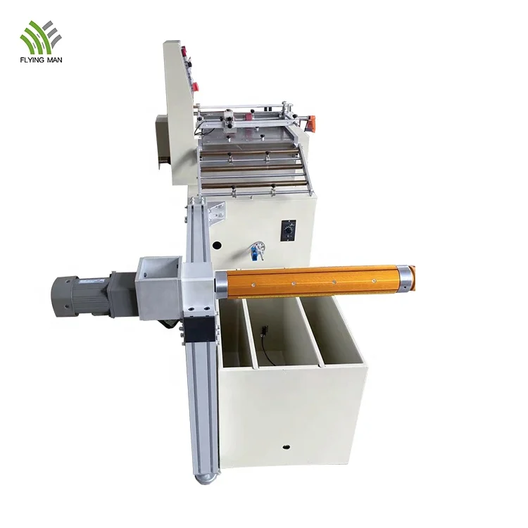 High Speed Printed Label Cutting Machine Self Adhesive Sticker Cutter Roll to Sheet Cutting Machine