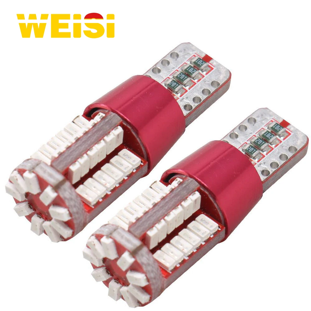 Автомобильная Поворотная боковая лампа габаритного фонаря WY5W 501 168 192 3014 57smd Светодиодные Автомобильные габаритные огни авто лампа для чтения лампа T10 w5w