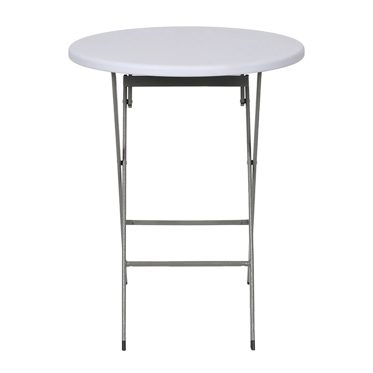 outdoor mini modern folding round dining coffee cocktail plastic bar table and chairs set for events