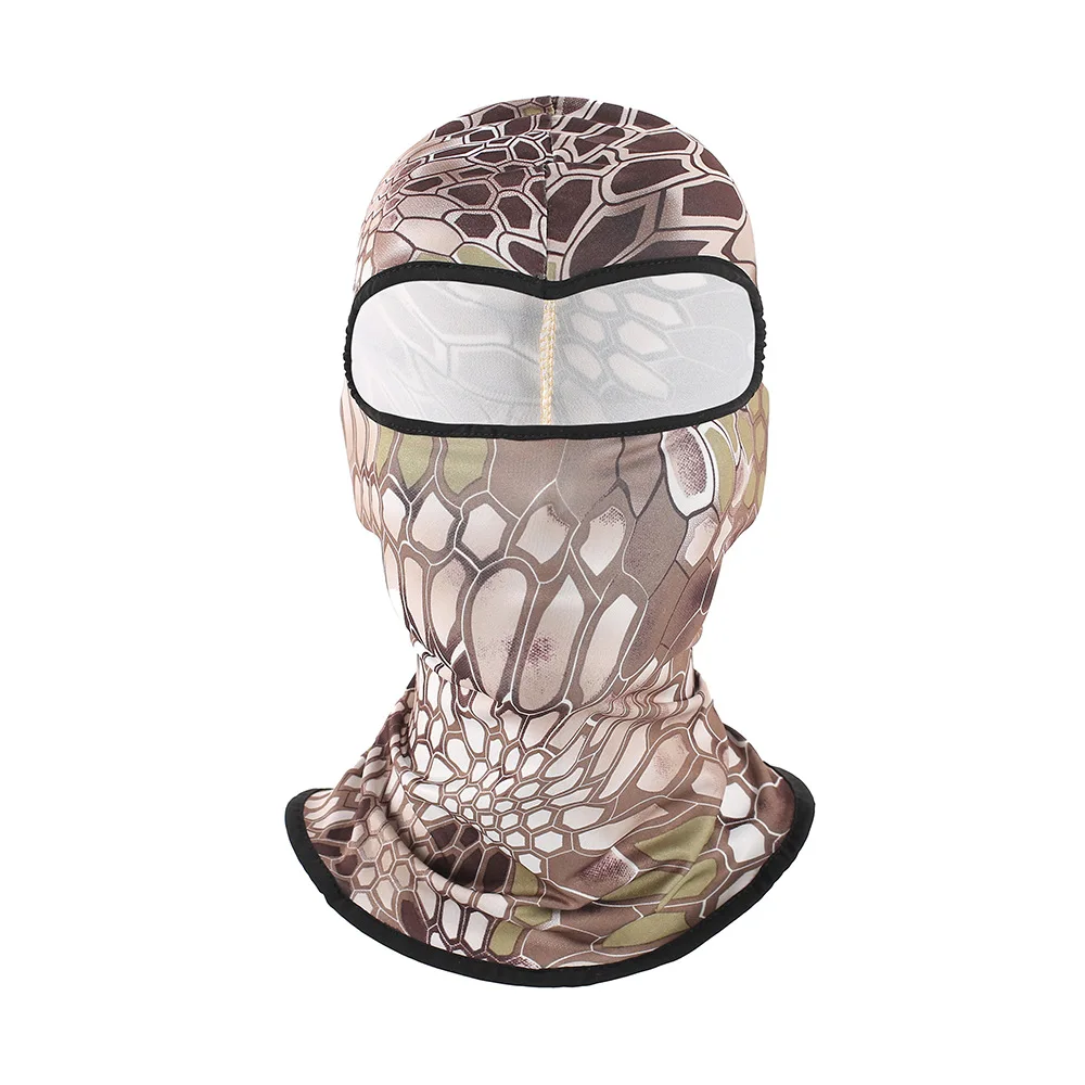Wholesale Custom Printed Logo Spandex Designer Black Polyester One Hole Full Face Cover Winter Motorcycle Men Ski Mask Balaclava