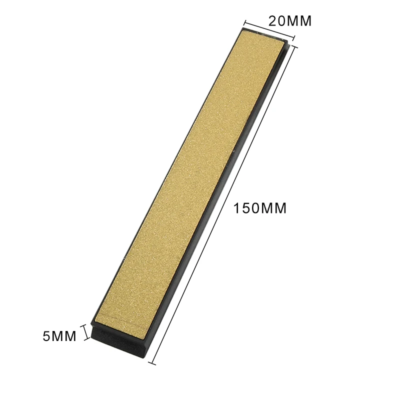 Adaee Titanium coated polycrystalline 80# 600# 1000# 2000# 3000# diamond Sharpening Stone for DMD Knife Sharpe 150*20*5 mm