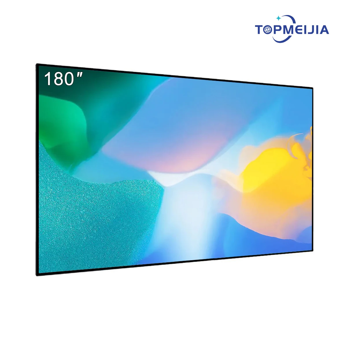 180 Inch Projection Screens Sound perforated Acoustically Transparent ALR Screen For Long Throw Projectors