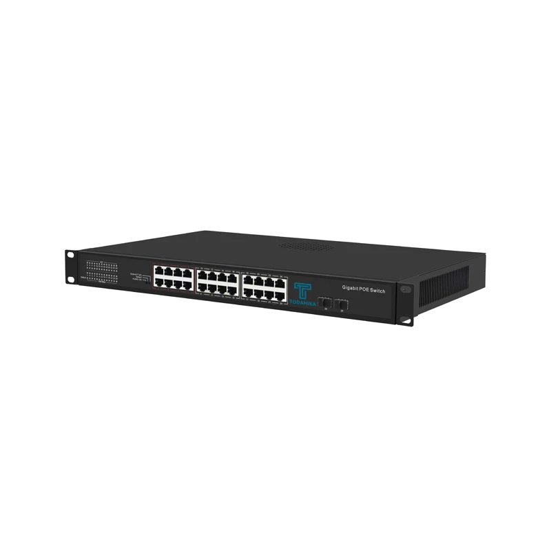 Профессиональный 24*10/100 / 1000 Base - T и 2 * гигабитных портов SFP 52 Gpbs 8K коммутатор Ethernet