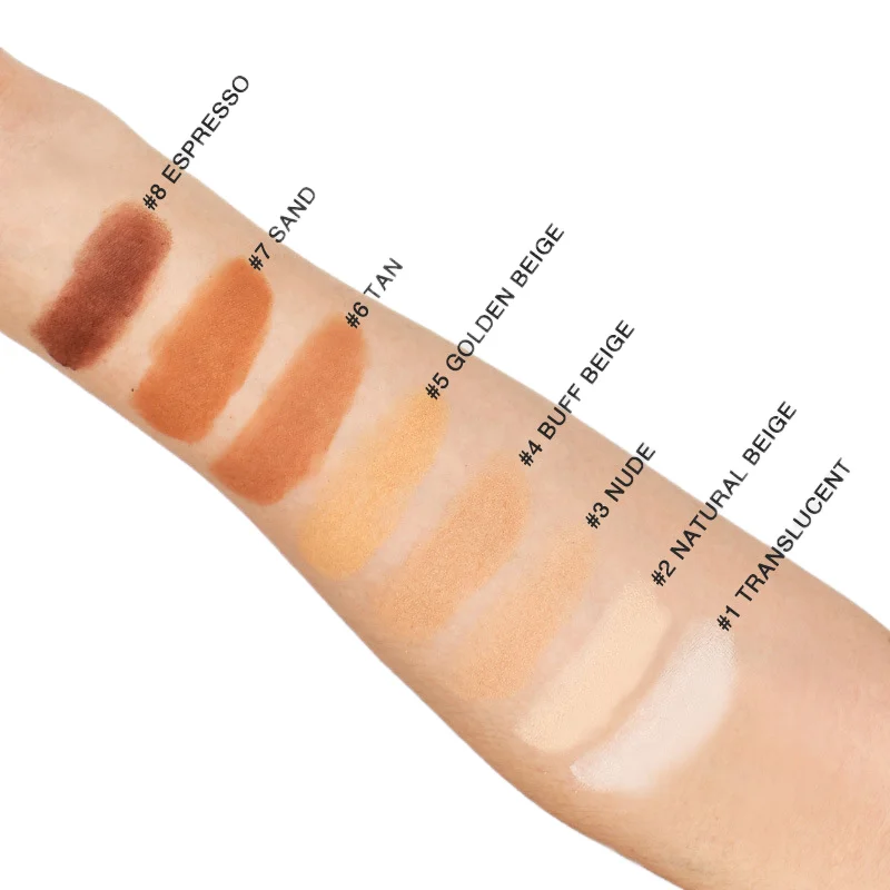 Профессиональная Минеральная Пудра для лица контроль жирности индивидуальная пудра основы гладкая отделка консилер матирующая