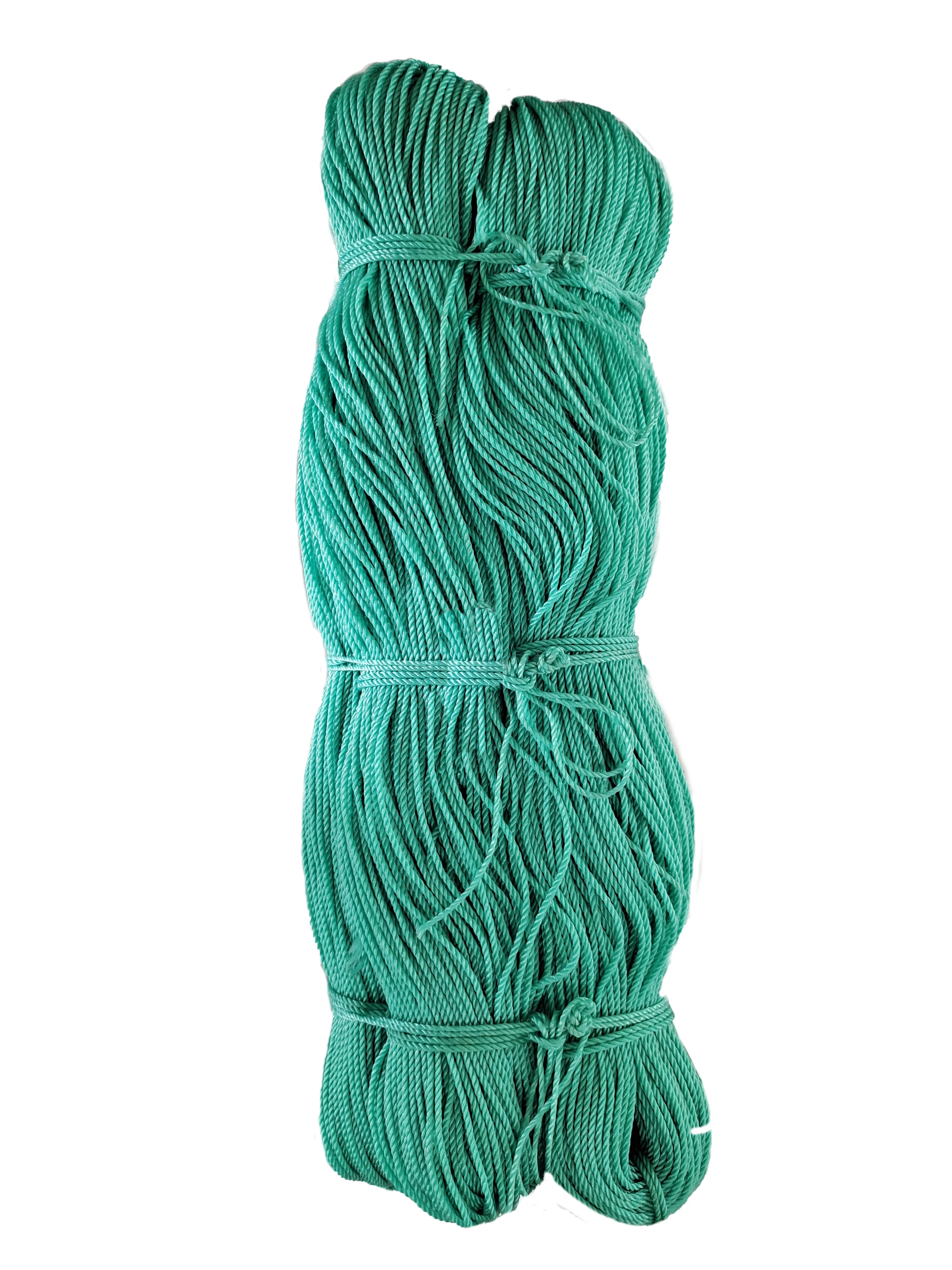 High quality 100% nylon fishing net rope twine 210D fishing ropes