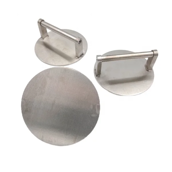 Steak Press Burger Press Bacon Weight with Stainless Steel Handle Heavy Duty Burger Smasher