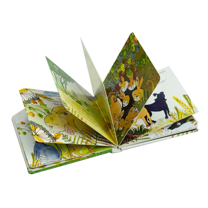 OEM Custom Mini Overseas Children Kids Hard Cover Coloring Book Printing