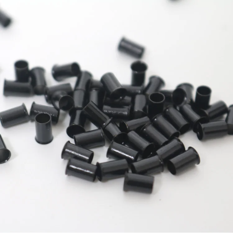 1000pcs 2.8/3.0/3.4 cm Copper Bell Micro Link Tubes Beads Locks Micro Rings for Hair Extensions