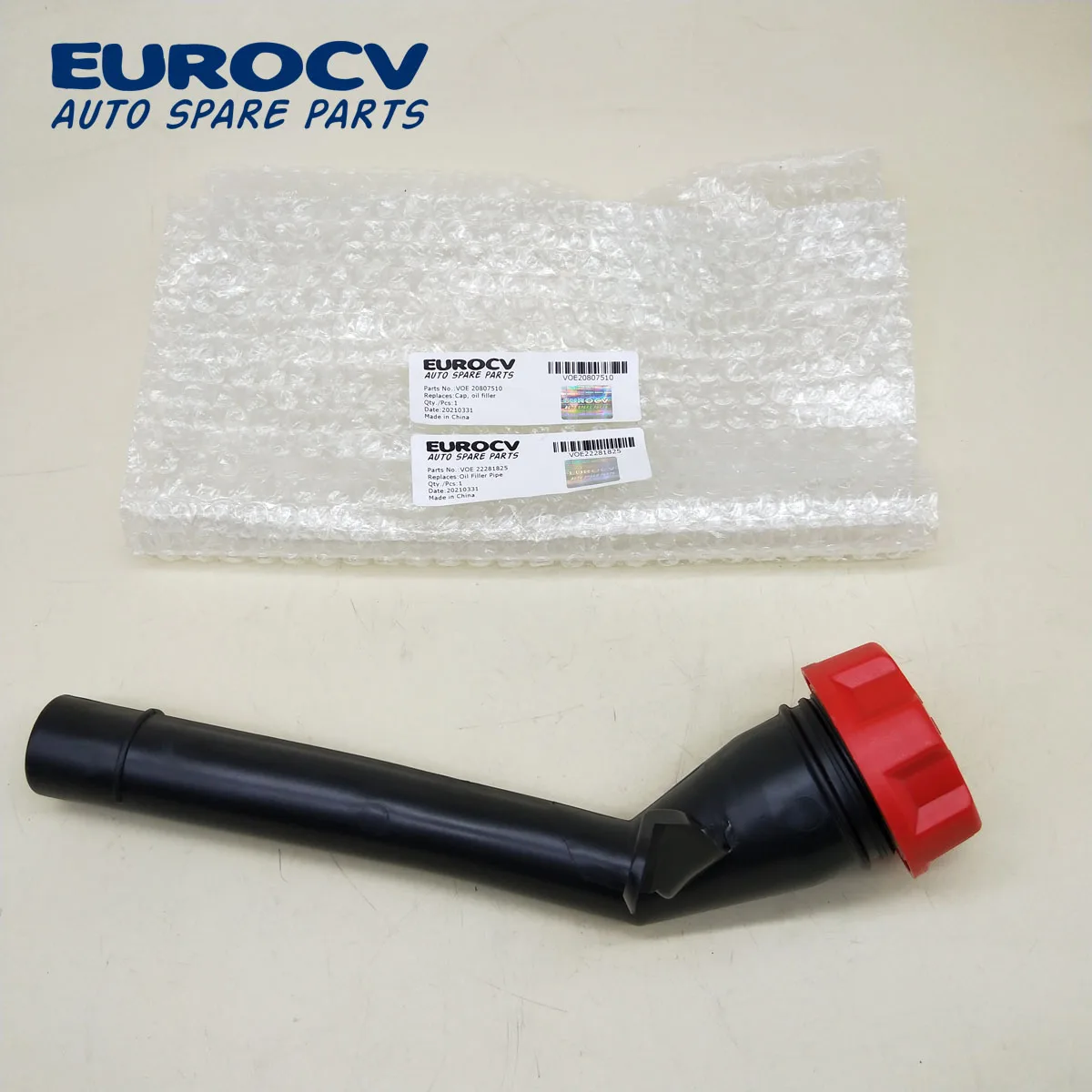 Eurocv Truck Parts VOE 20808092 8149891 22281825 + 3154328 20807510 Oil Filler Pipe