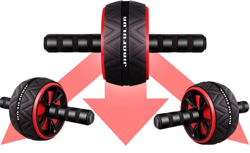 Фитнес-тренировочный ролик для пресса колесо для упражнений мышц тренировочное оборудование Малый силовой ролик колесо ab