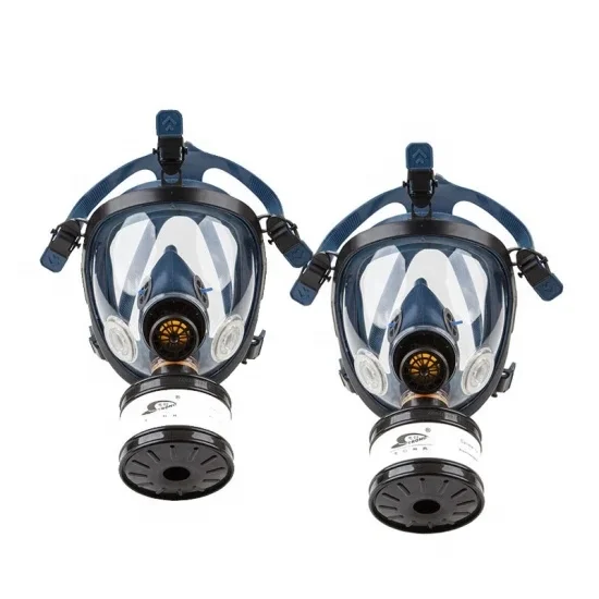 China Manufacturer High Quality Full Face Gas Mask Safety Gas Mask with Filter