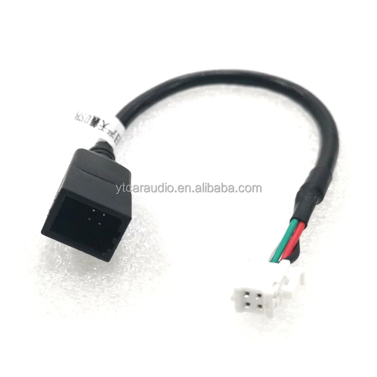 Car Audio Radio 4Pin Connector to USB Input Wire Adapter For  NISSAN  Teana Standard Original Auto USB Cable