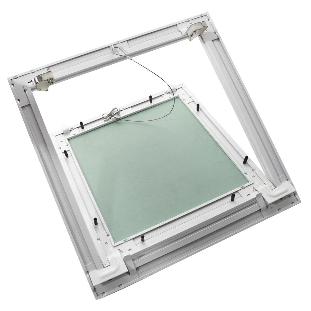 Aluminium Flush Drywall Gypsum Board Spring Loaded Access Panel For Wall