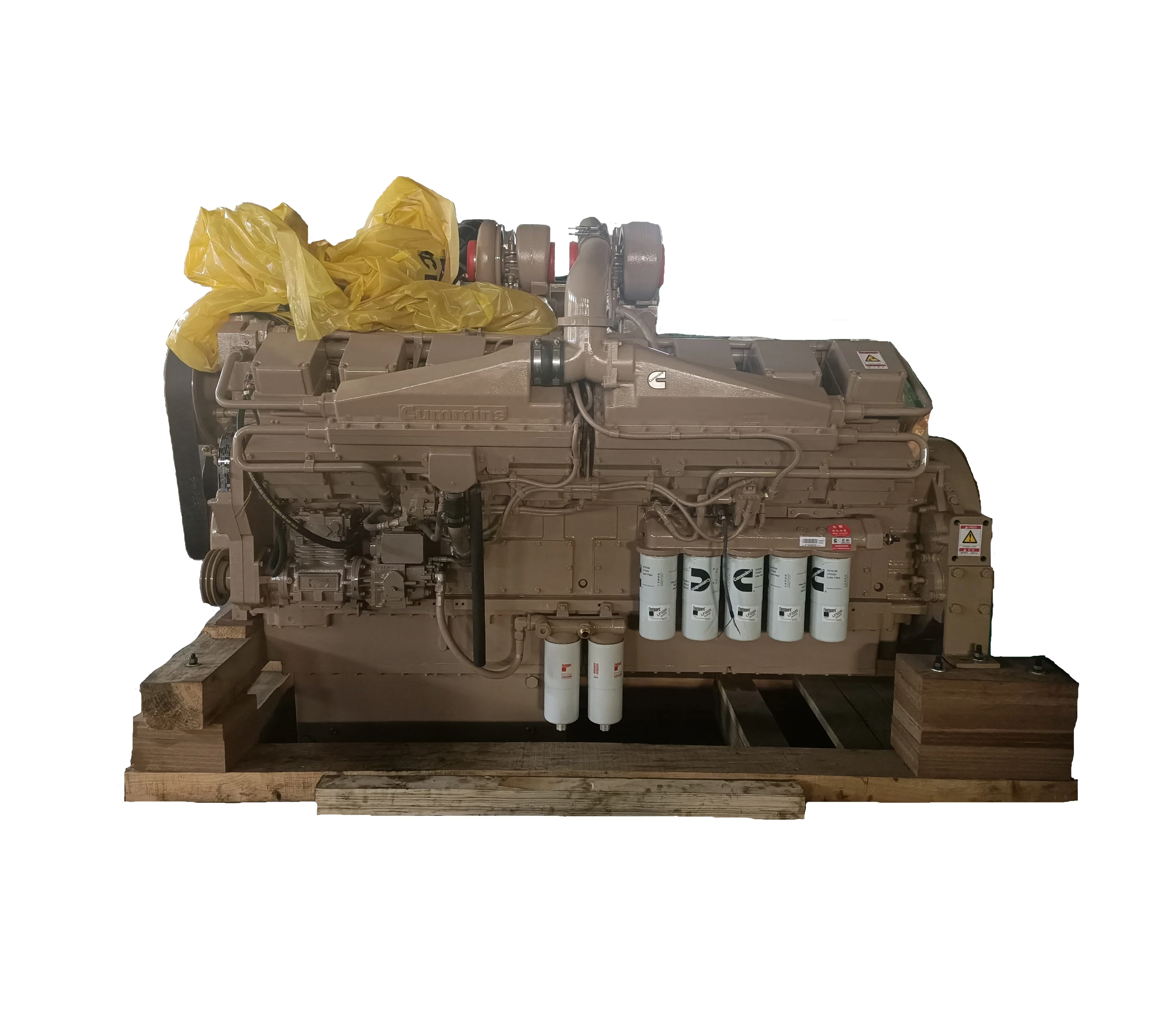  Оригинальный Cummins dcec дизельный двигатель KTA50-C1600 SO60225 для строительной техники БелАЗ 75131