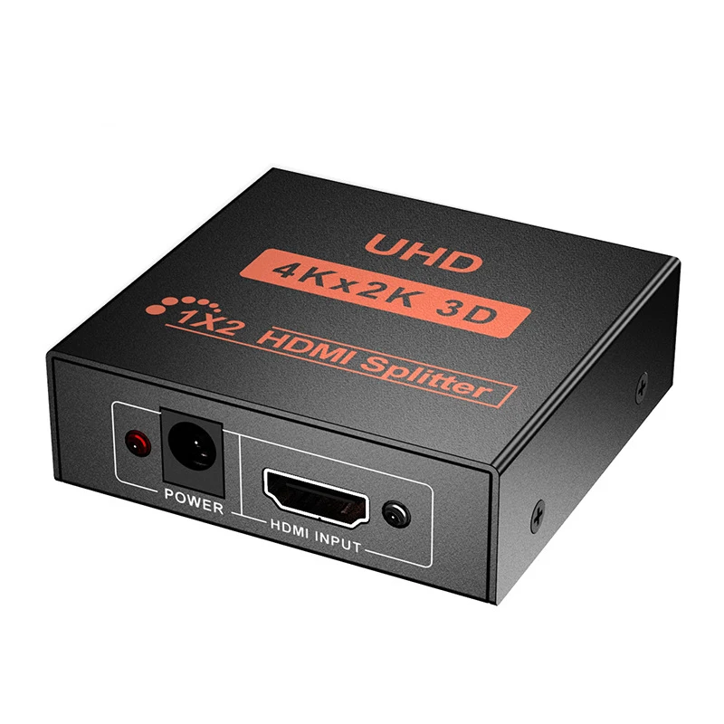 Jasoz 4K mini 2 Port 3D full HD 10801 in 2 out hdmi splitter 1x2 hdmi splitter For PS3 Xbox EU US UK Plug