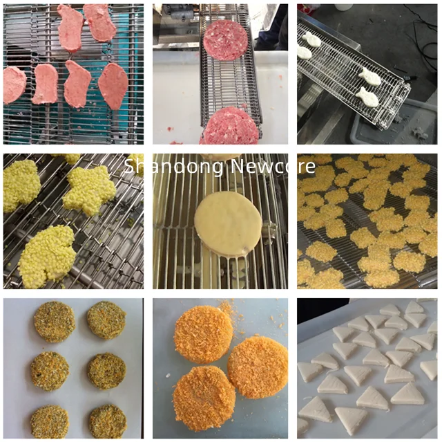 China supplier beef shrimp meat hamburger automatic burger patty making machine