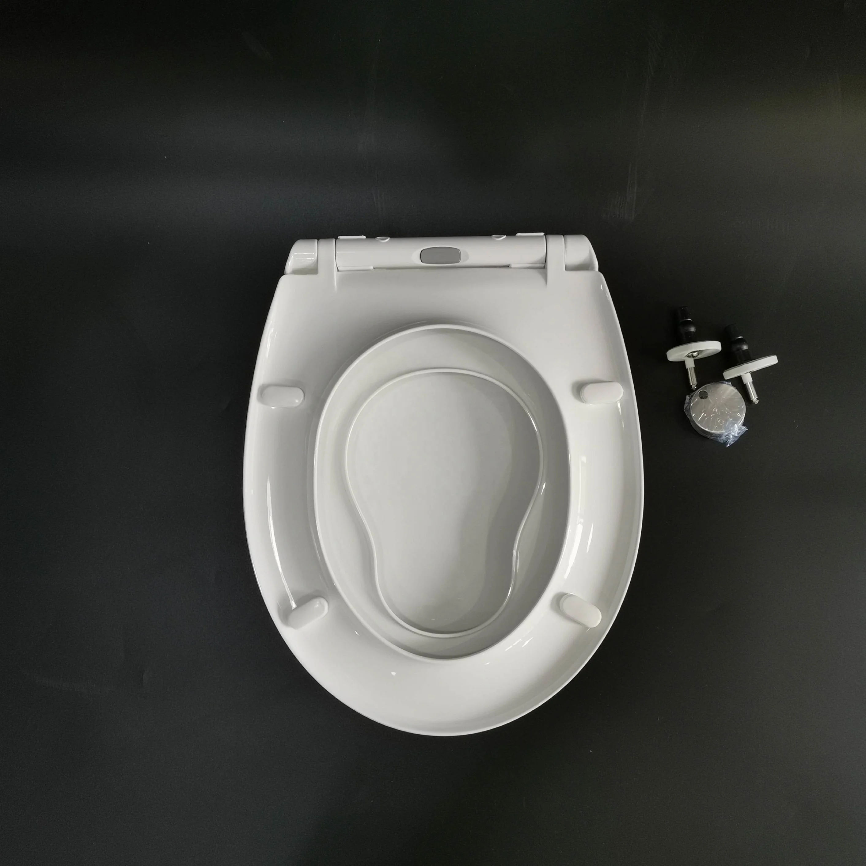 Обучающее сиденье для горшка ORTONBATH медленно закрывающееся подходит как взрослых так и детей пластиковое унитаза