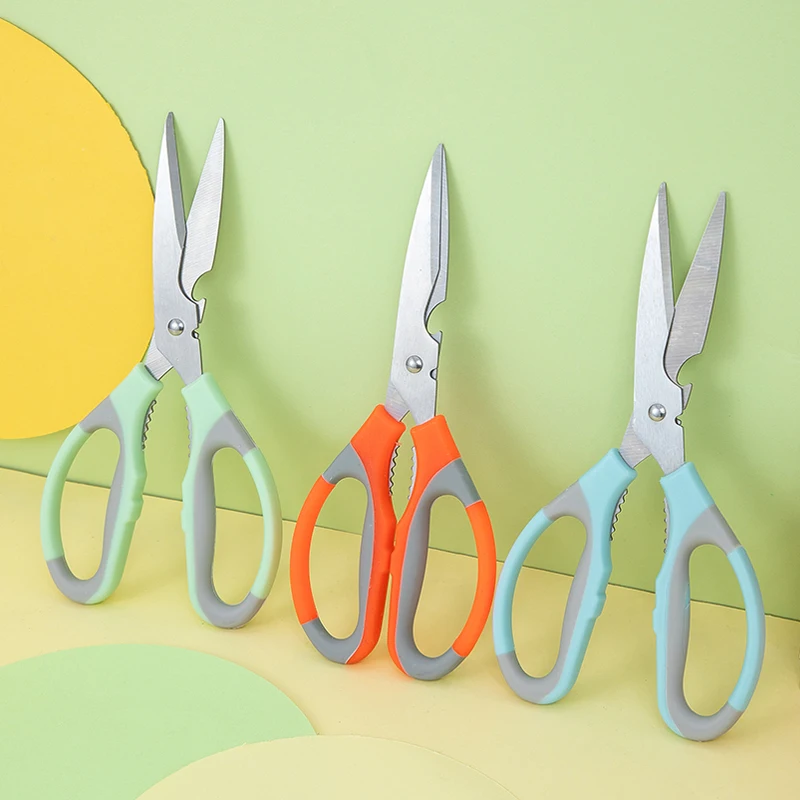 Wholesale customization Stainless steel Kitchen scissors with Complementary food scissors Baby food tools