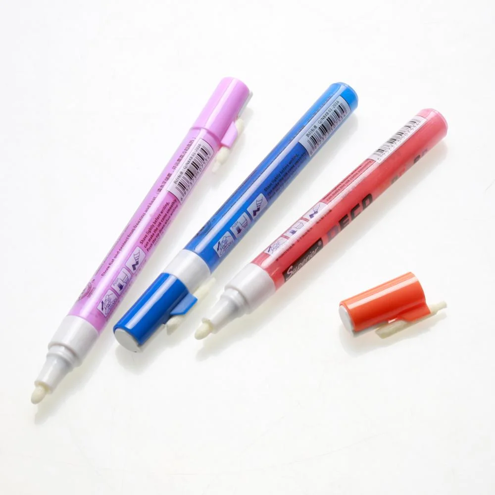 60 Colours Superior Waterproof New Acrylic ink Marker Paint Set Pump  with Replace Nib for Paper Wood Canvas