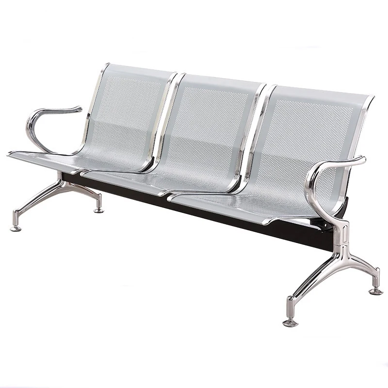 Airport Waiting Metal Waiting Chair Hospital Waiting Room Public Chairs Modern Airport 3 Or 4 Seater Gang Bench Seats