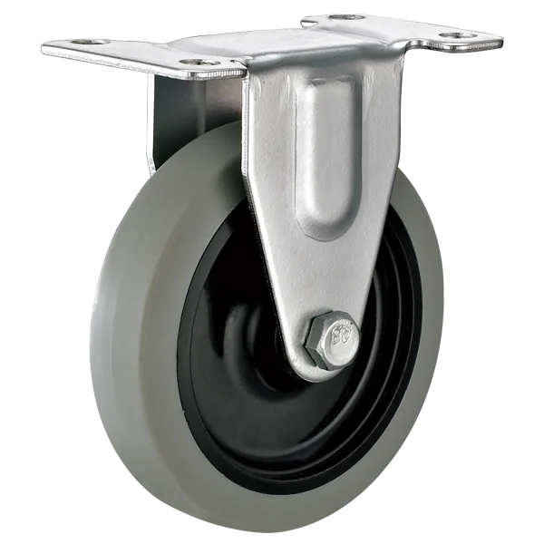 3inch Top plate light duty TPR swivel caster wheel