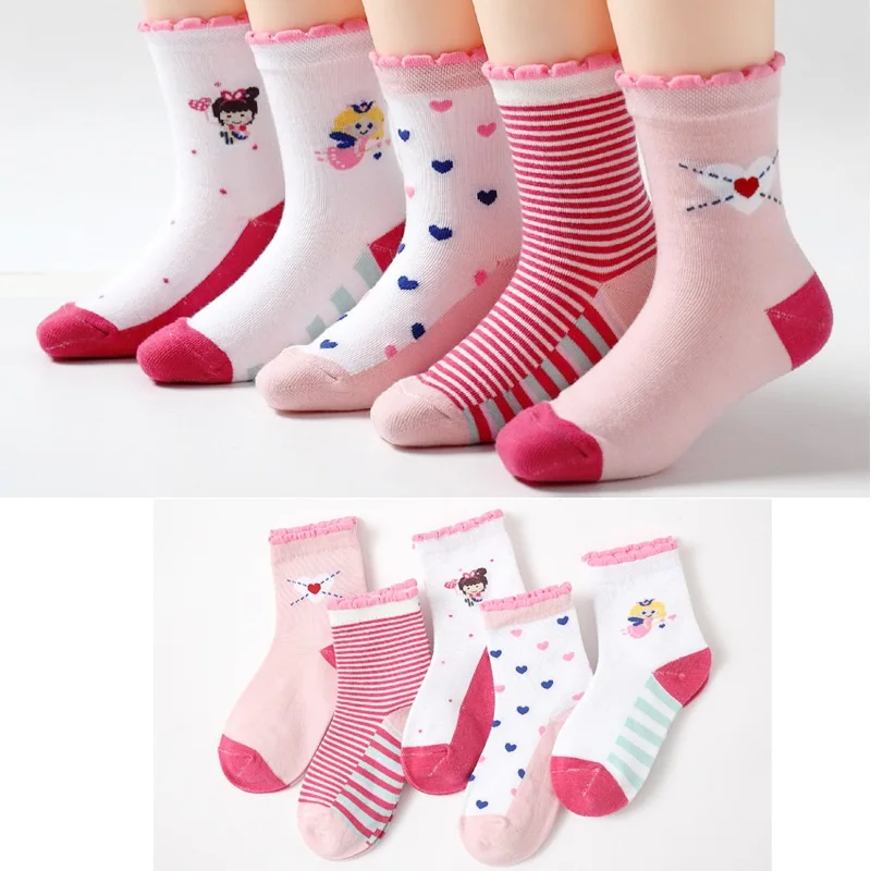  Various colors five best baby kids sport bulk socks 5 multi