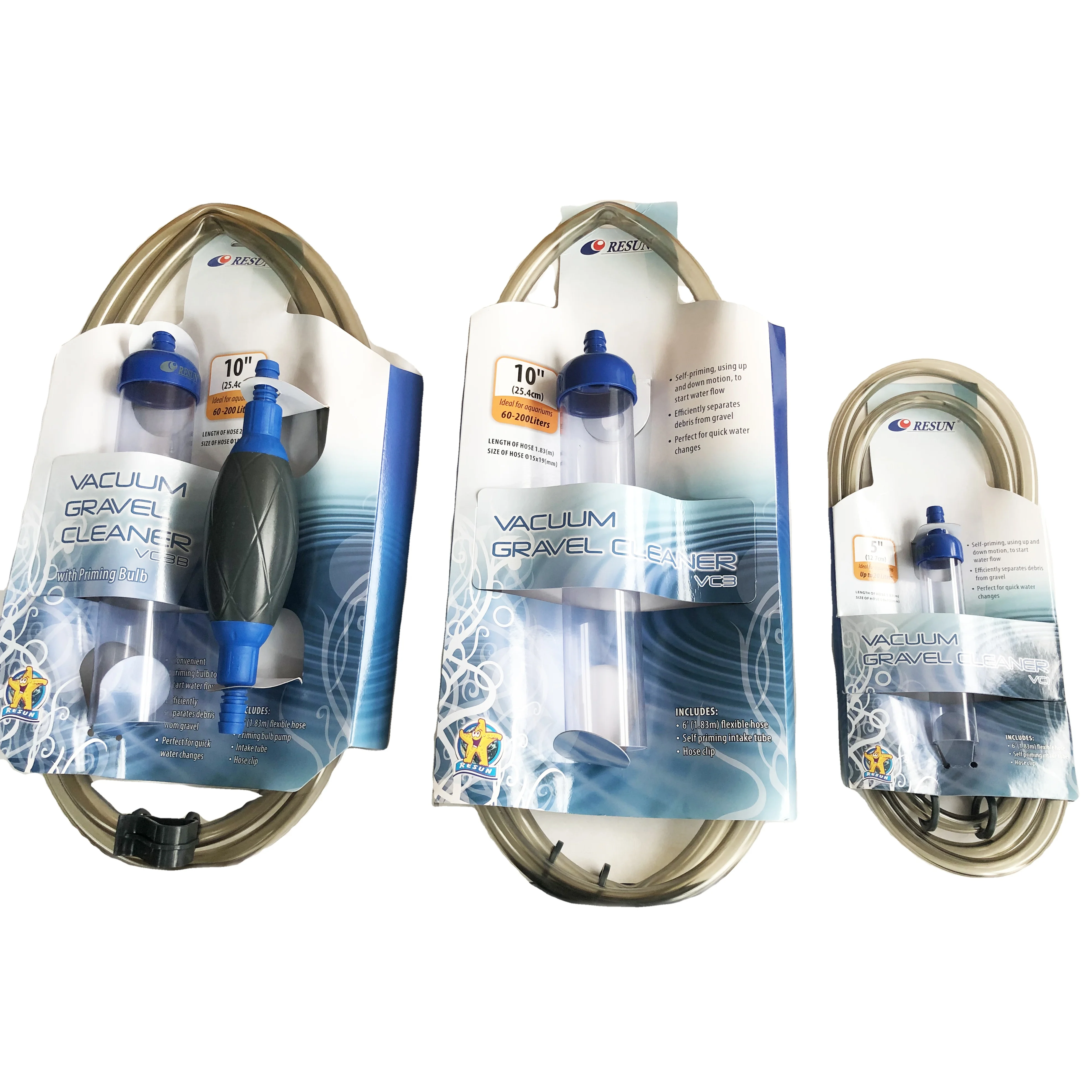 Factory Direct Easy To Operate Aquarium Clean Vacuum Water Aquarium Fish Tank Instant Siphon Gravel Cleaner