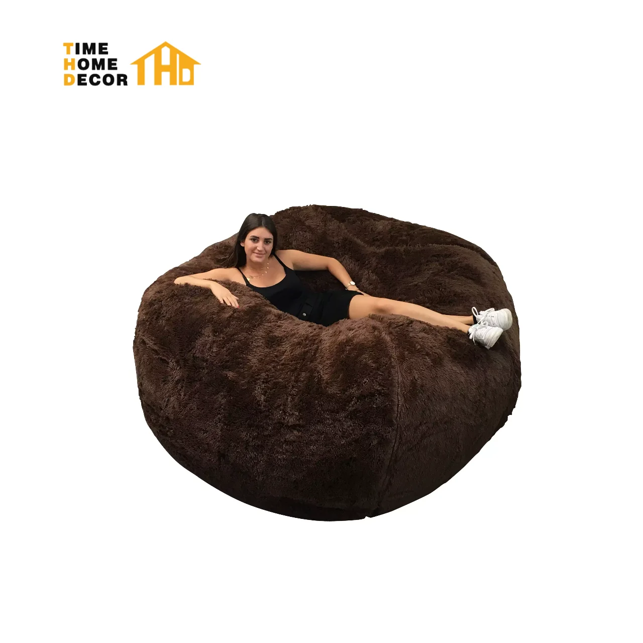 Giant Teardrop Bean Bag Comfy Plush Bean Chairs Furniture With Bean Filling Pouf  for Adults and Kids Living Room Sofas Lazy