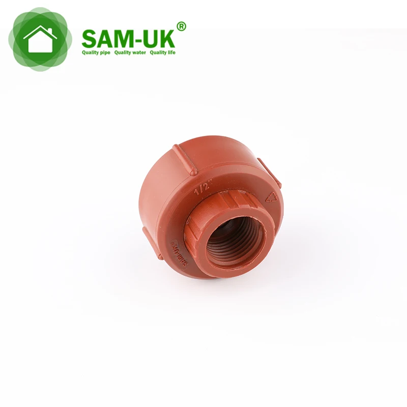 Китайский поставщик оптовая продажа фитинги для дренажных труб красный полипропиленовый Универсальный Регулируемый пластиковый фитинг