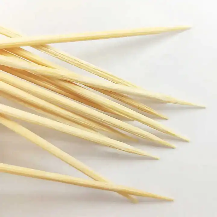 High quality Custom Portable Paper Wrapped Bamboo Toothpick