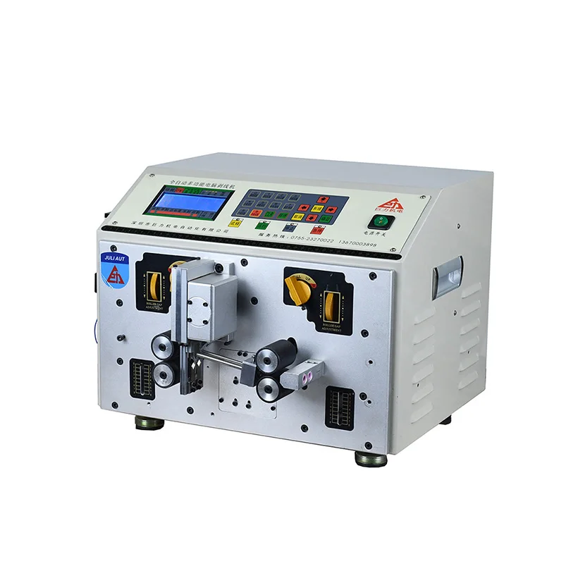 JL-330F полностью автоматическая плоский кабель резок провода зачистки машина для продольной