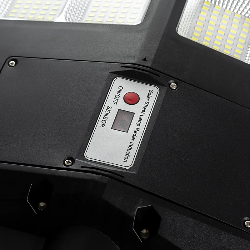 High Power 1000w led all in one solar street light with remote Waterproof IP65 grade solar lights outdoor