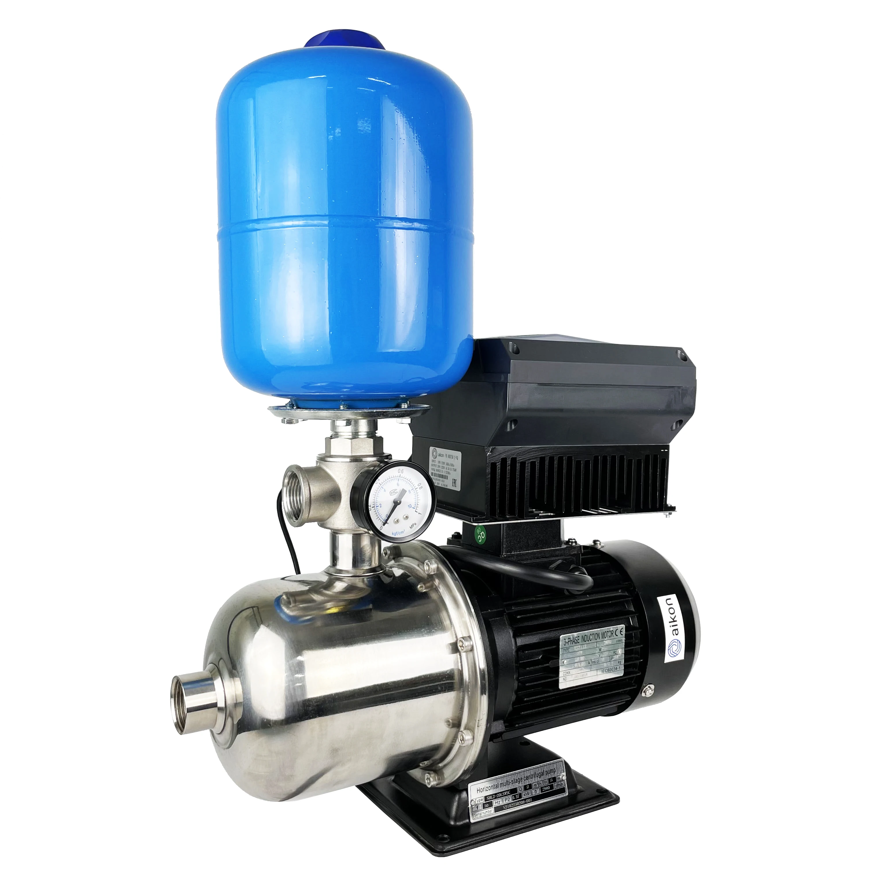 Economic horizontal multistage pump variable frequency constant pressure water pump for home