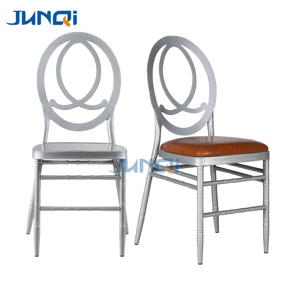 Modern wholesale Factory stacking wedding  chair  chivari chairs