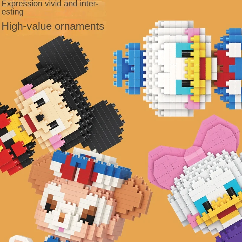 Dalina Star Cartoon Doll Building Blocks Compatible Microparticles Plastic Educational Assembled Toys Ornaments Children