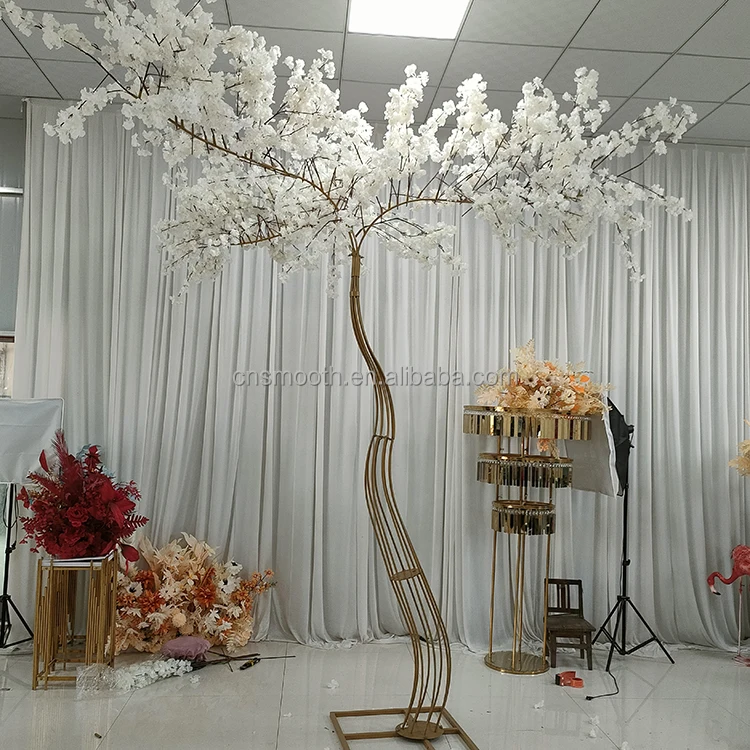 Hot Sales Tall Sakura Trees White Pink Cherry Blossom Trees For Party Events Decoration