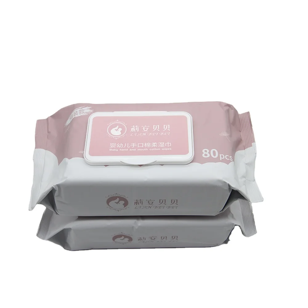 Customizable Water Wipes Biodegradable Original Disposable Wet Baby Wipes