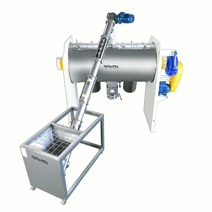 Construction Carbon Steel Single Shaft Paddle Blender Blender For Slurry Mixture