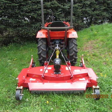 Tractor Mounted Finishing Mower; Finishing Mower with PTO Shaft; Three Point Lawn Mower for Golf Courses