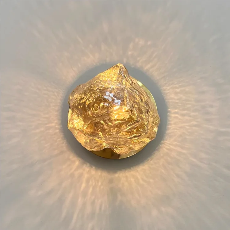 Nordic wall lamp designer living room background wall creative light luxury staircase aisle bedroom bedside lava lamp