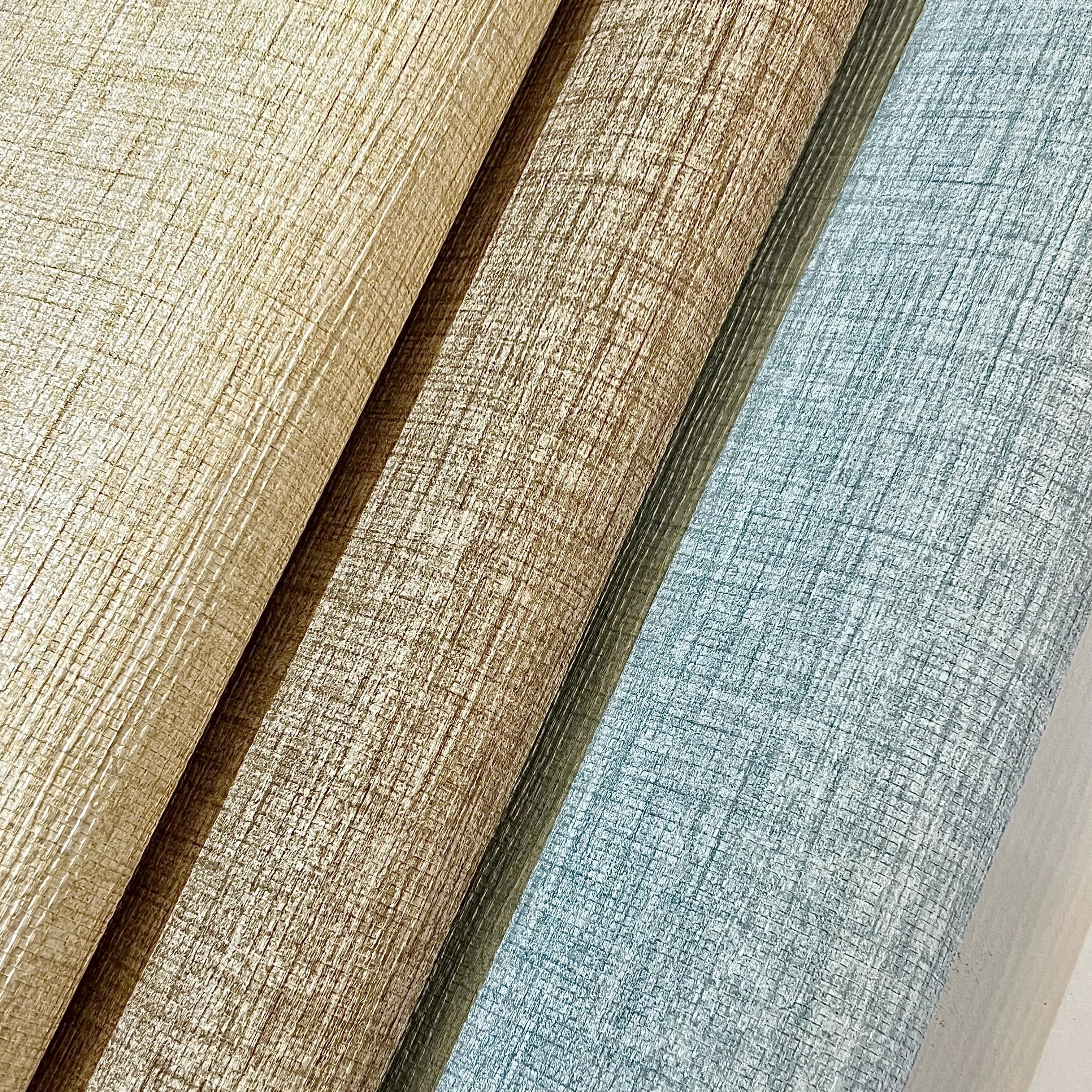 New Arrival  Home Decoration PVC 3D Interior Washable Wall Paper Textured Wallpaper rolls