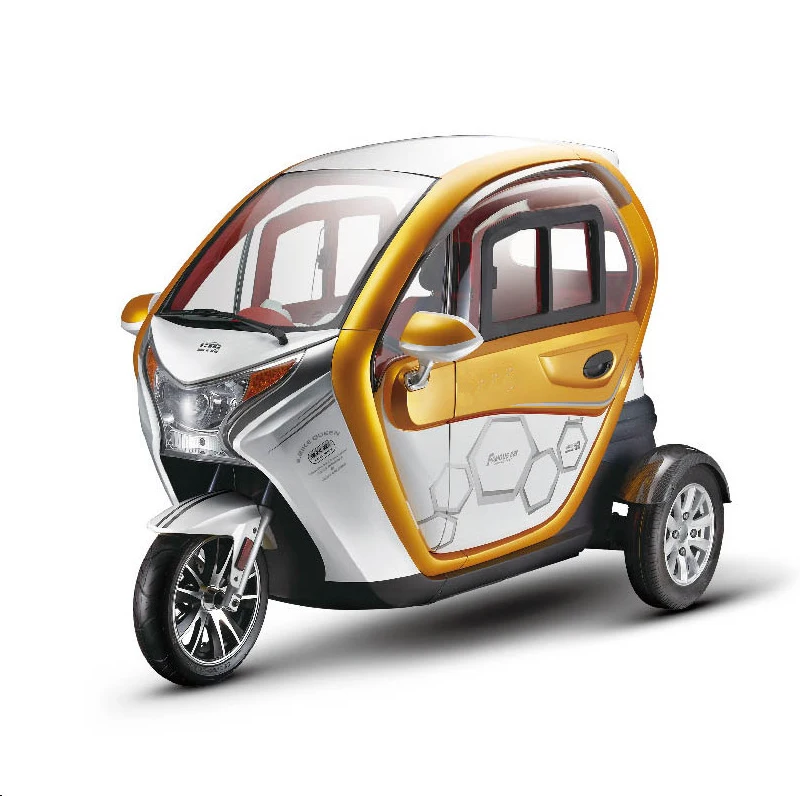 EEC certification three wheels high-end fully enclosed electric tricycle