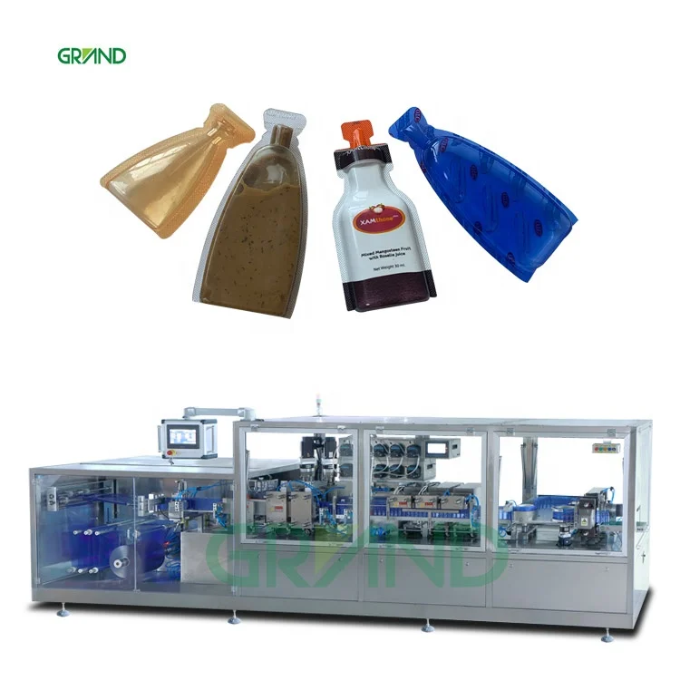 GGS-240 P10 10 мл 14 мл 30 мл бутылка для кетчупа упаковочная машина для наполнения и запайки