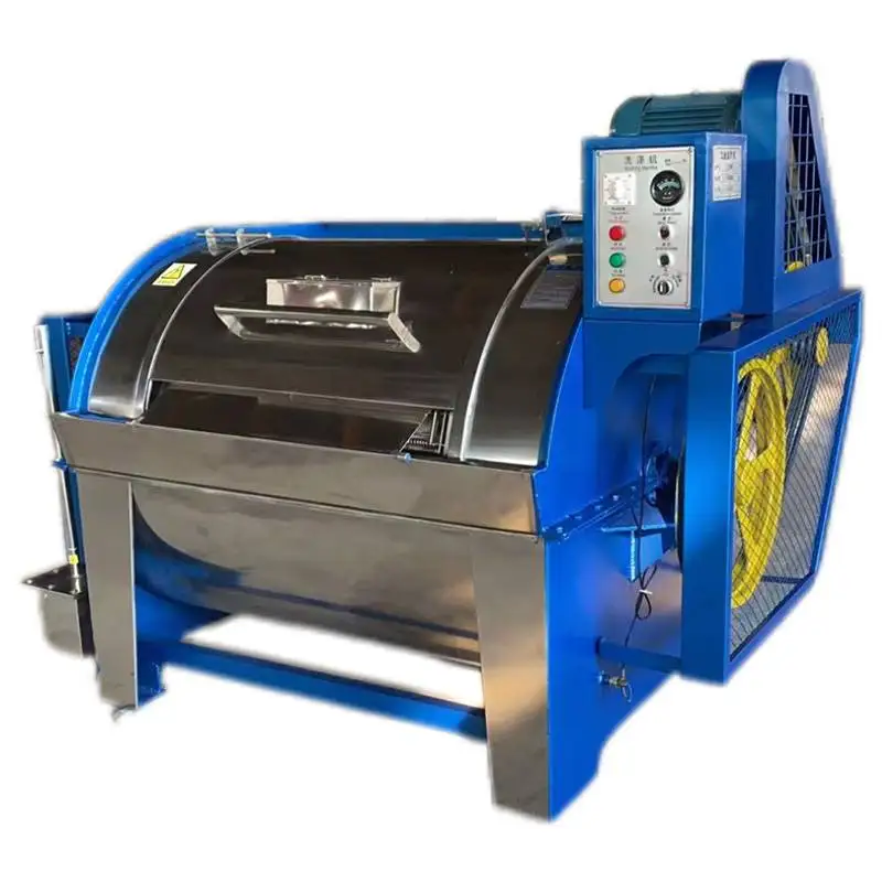 Easy to Operate 100kg Semi-automatic Industrial Washing Machine with Single Door