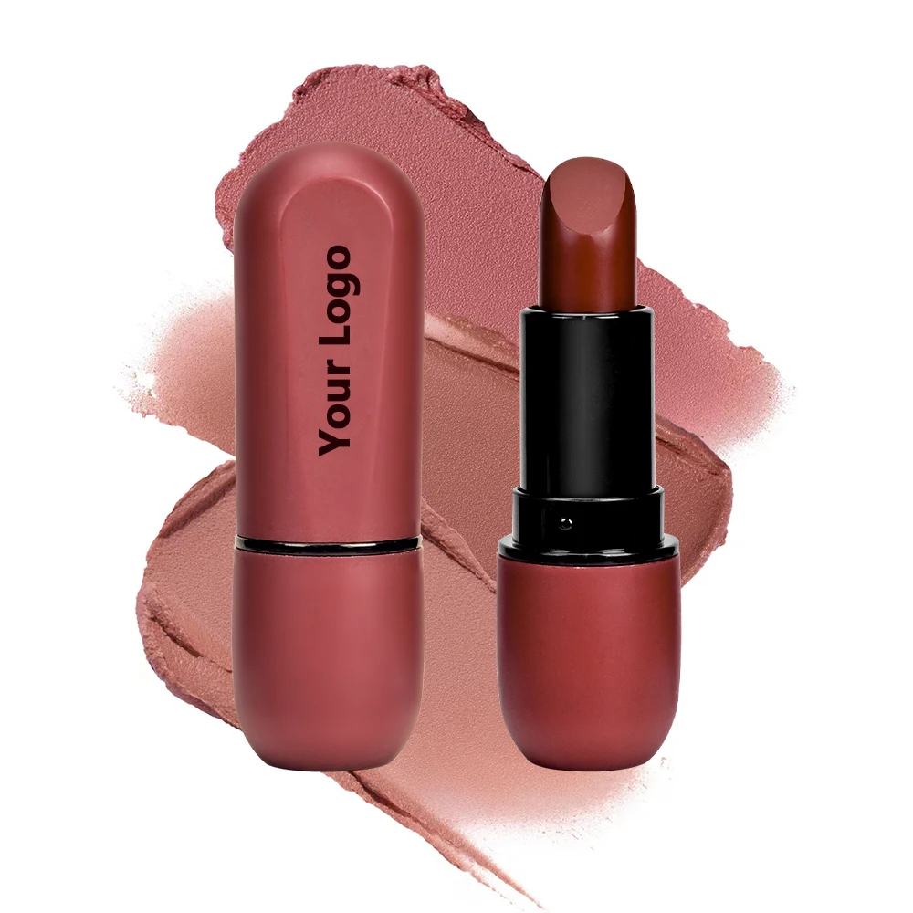 Red Lipstick Private Label Lipstick Box Lip Gloss Tubes With Custom Packaging