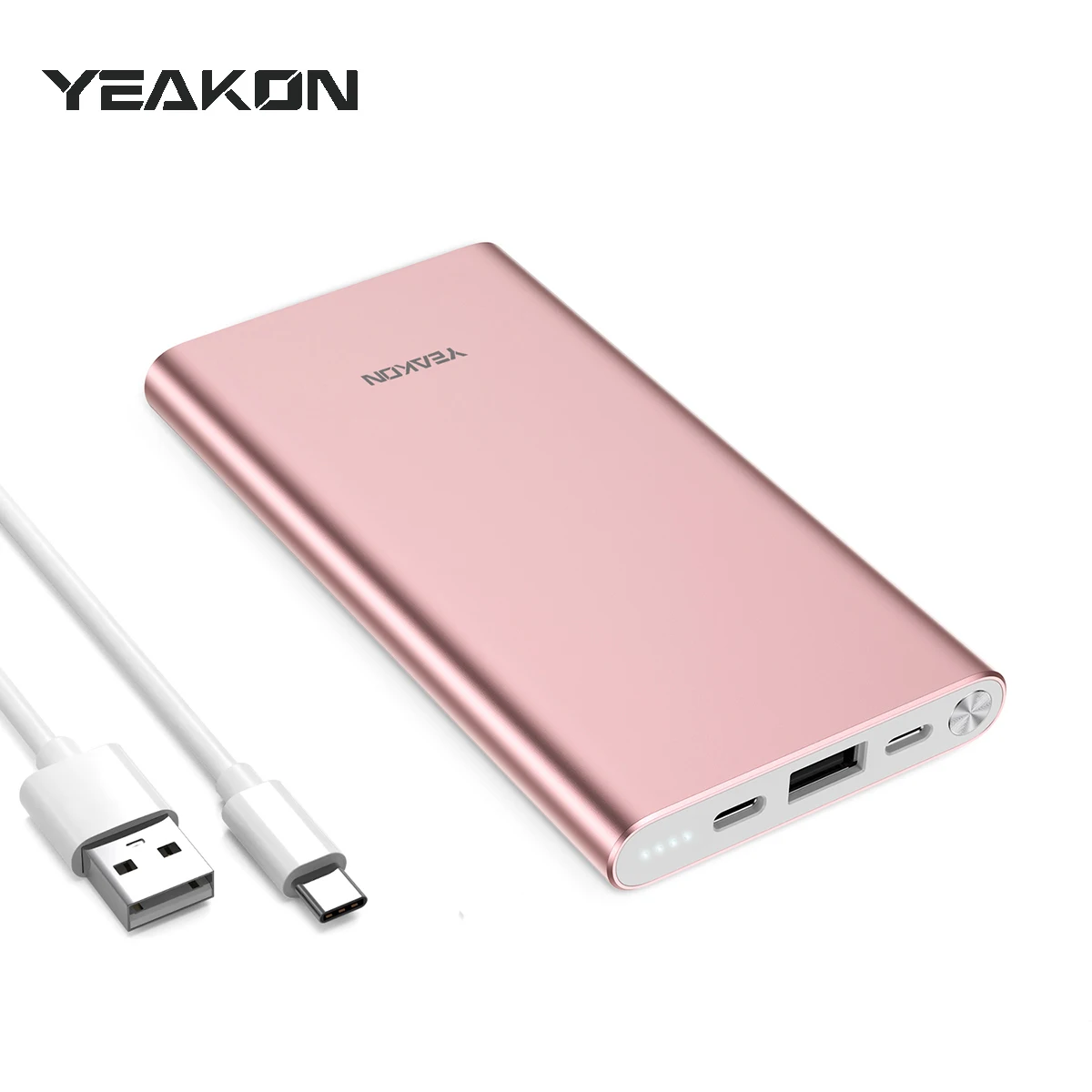 Best 10000mah Portable Charger with Light ning Port Quick Charger QC3.0 Powerbank for phone x XR SAMSUNG S9 NOTE 8