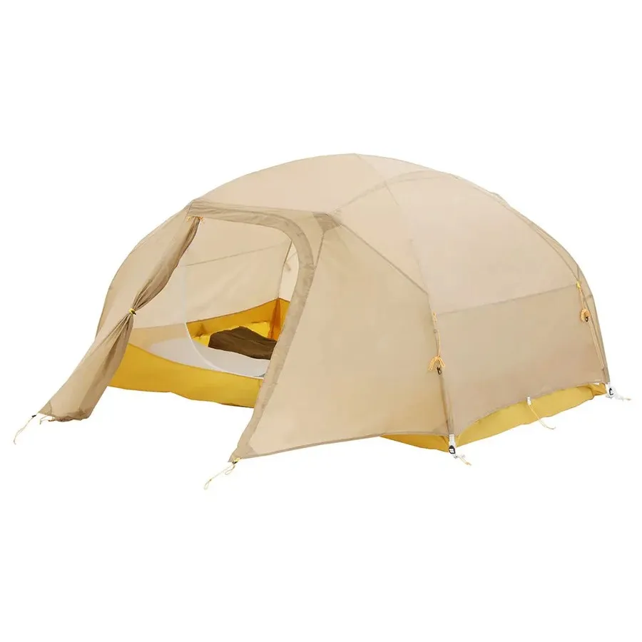 Premium Lightweight Backpacking Tent for 3 People Spacious Outdoor Shelter Waterproof Breathable Polyester Tent for Excursions