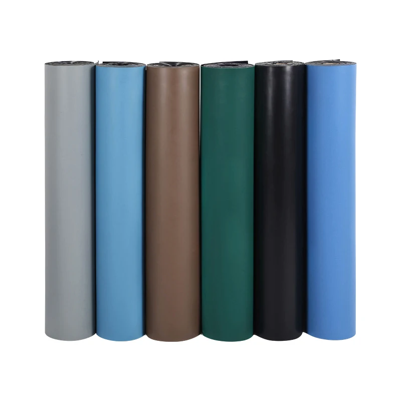 Conductive mat esd high temperature green antistatic esd fool rubber table mat esd mats