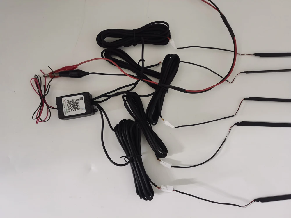 5M EL Car Styling Cold Light Ambience Lamp Line Car Lights Neon Car LED RGB Neon Interior Atmosphere Light Strip